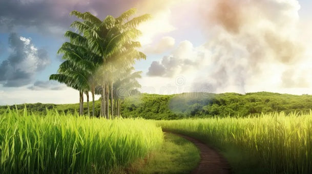 Sugarcane field