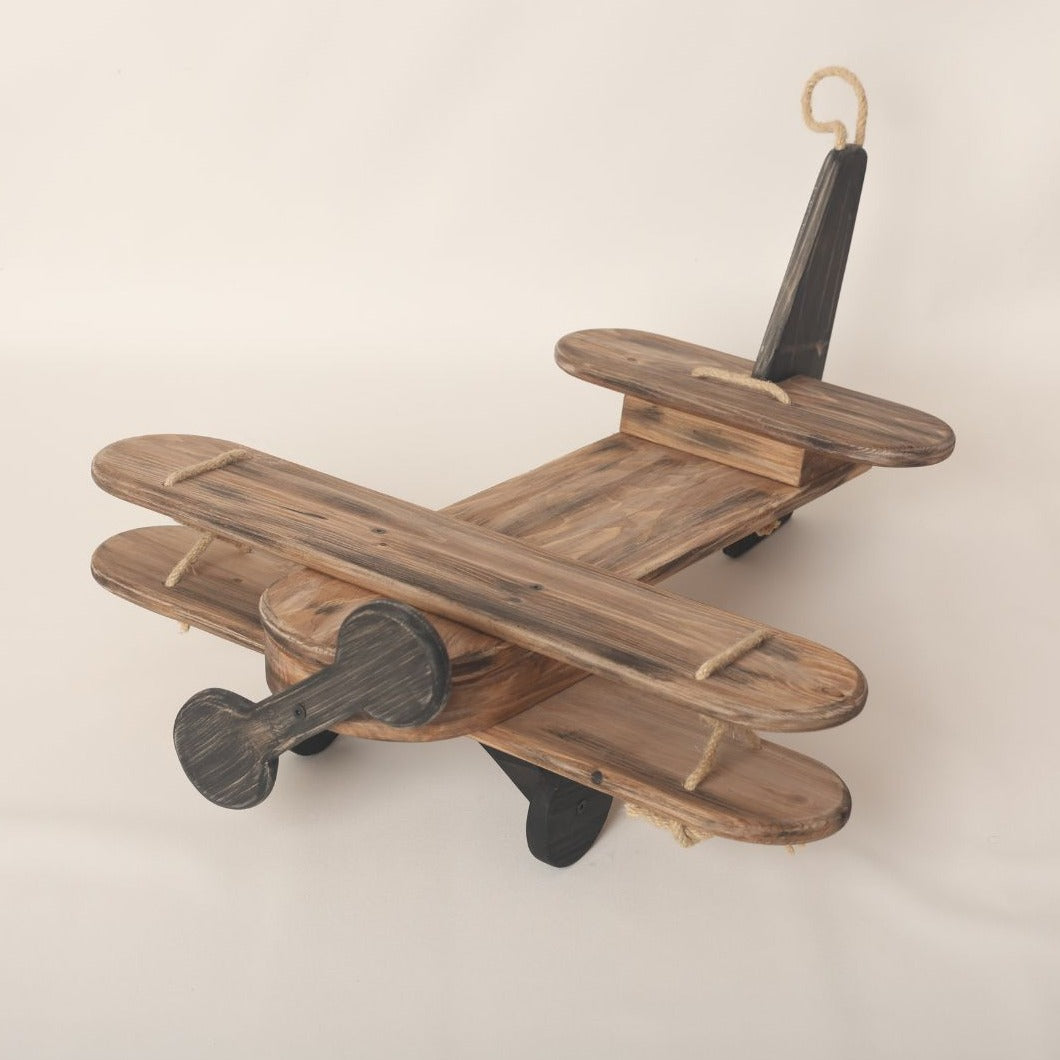 This biplane baby prop for baby photoshoot.