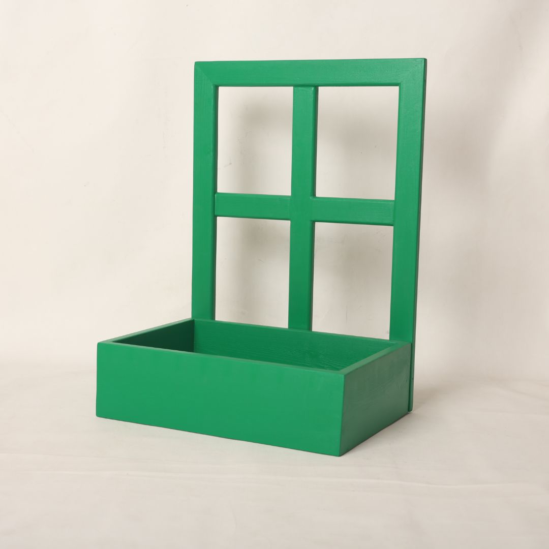 Crate prop for Christmas baby photoshoot