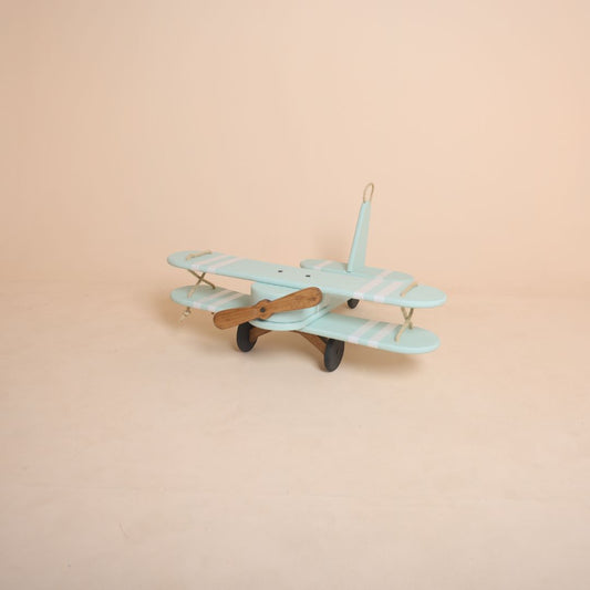 Biplane baby photoshoot prop used in newborn and milestone photography