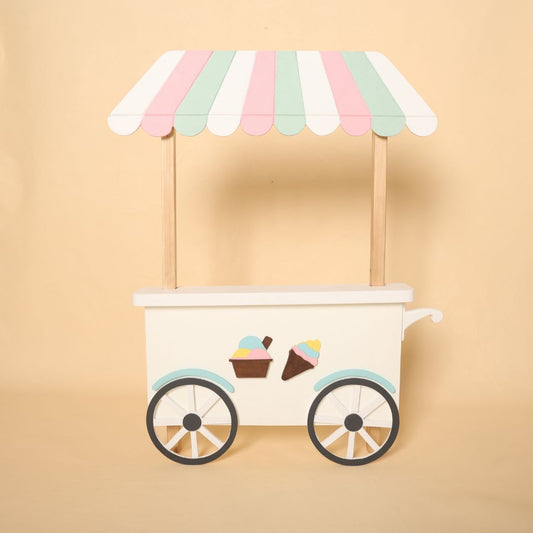 Ice Cream Candy Cart – Baby Photoshoot Prop