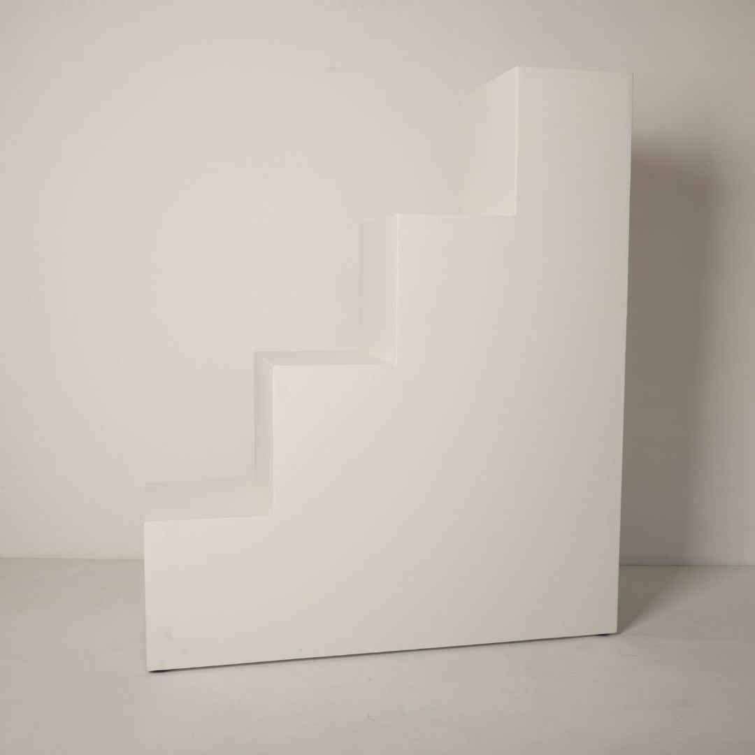 Elegant stair prop for maternity shoot, studio prop for fashion photoshoots and family portraits