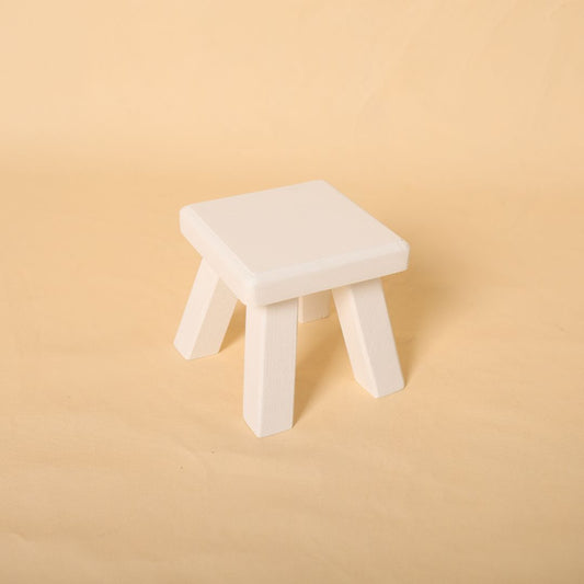 Small side table prop for baby photoshoot setups, ideal for newborn and toddler photography props