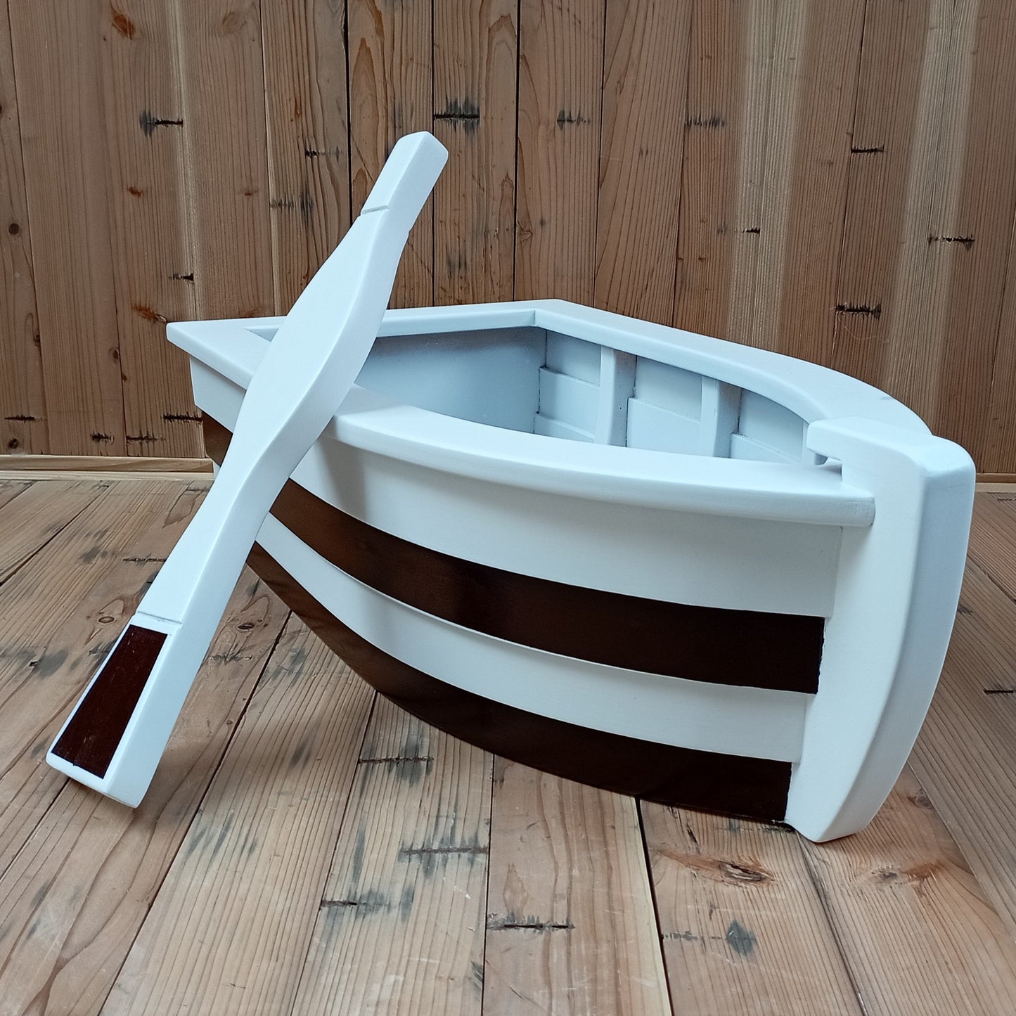Wooden Boat Baby Prop for Newborn and Toddler Photoshoots | Photography Props