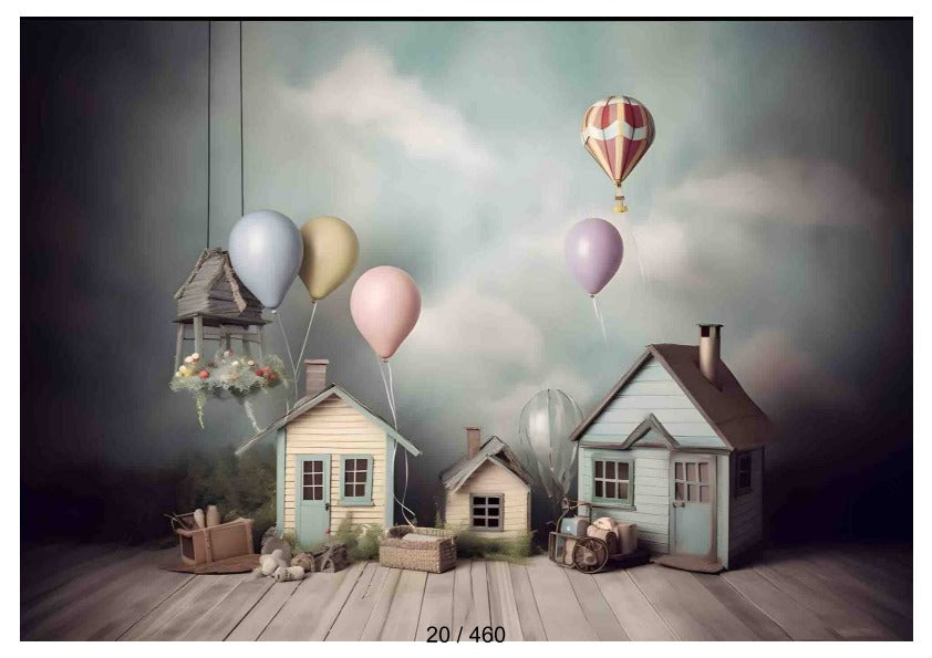 Studio backdrops for baby photoshoots featuring soft, neutral tones, ideal for creating timeless and professional photography settings