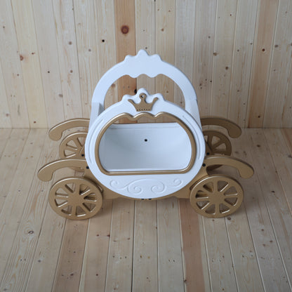 Baby Photoshoot Prop Princess Carriage | Newborn Baby Prop