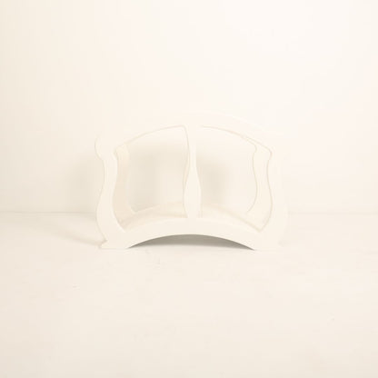 Wooden bridge baby prop designed for baby photoshoots, ideal for creating charming and whimsical bridge-themed setups.