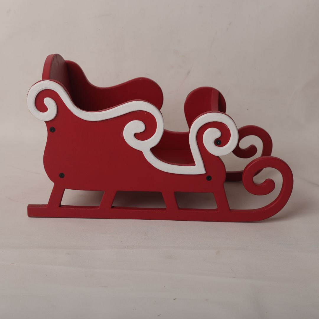 Christmas Sledge Baby Prop for Festive Photoshoots