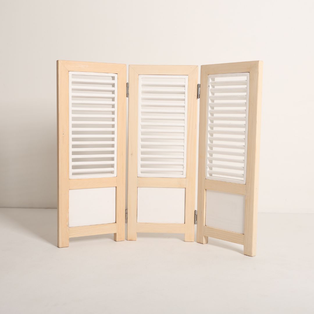 Louvers Folding Screen Baby Prop – Elegant Backdrop for Baby Photoshoo ...