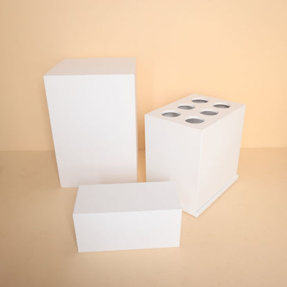 Posing box set for fashion and maternity photo sessions