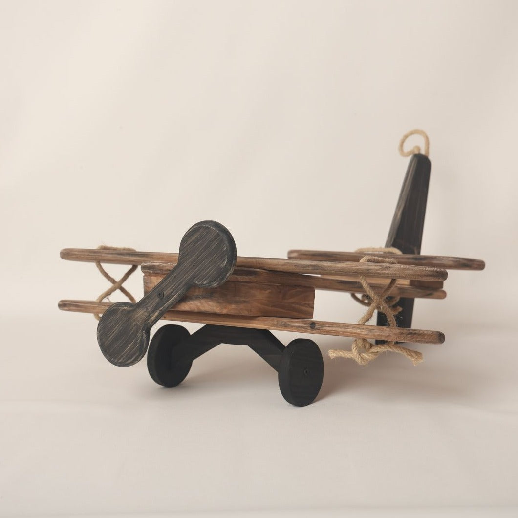 This biplane baby prop for baby photoshoot.