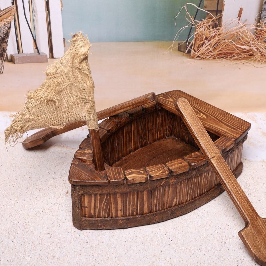 boat baby prop for baby photoshoot