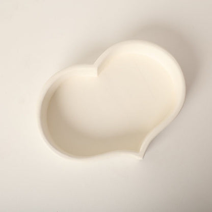 This is a heart bowl baby prop for baby photoshoot.