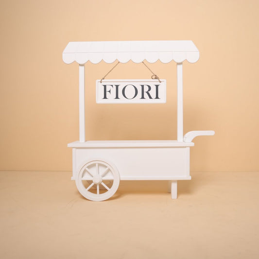 Multipurpose baby photoshoot cart prop for fruit, lemonade and ice cream themes