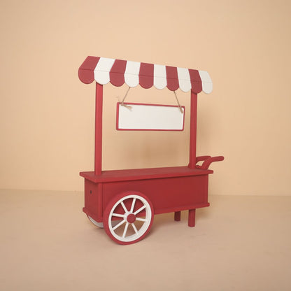 Multipurpose baby photoshoot cart prop for fruit, lemonade and ice cream themes