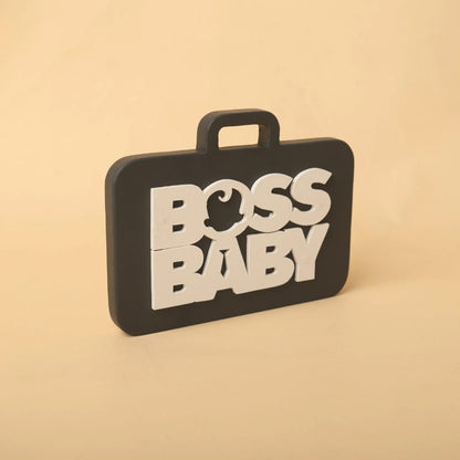 Boss Baby Suitcase – A premium baby photoshoot prop from a trusted baby prop store, perfect for milestone and themed photography sessions.