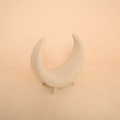 Crescent Moon Sofa baby prop for newborn and sitter toddler photography sessions