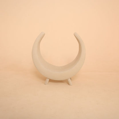 Crescent Moon Sofa baby prop for newborn and sitter toddler photography sessions