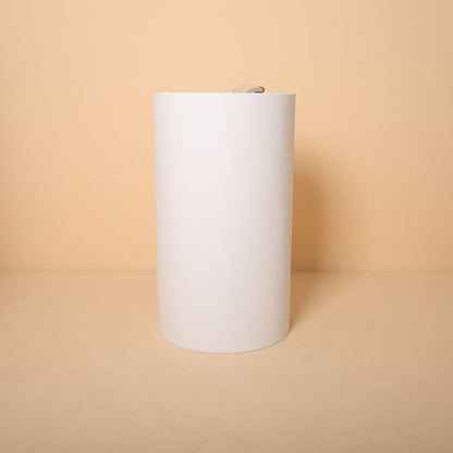 Cylinder shape posing prop for maternity and fashion photoshoots, modern studio accessory