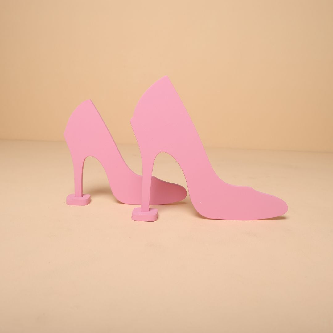 High heels prop for maternity and baby photography photoshoot.