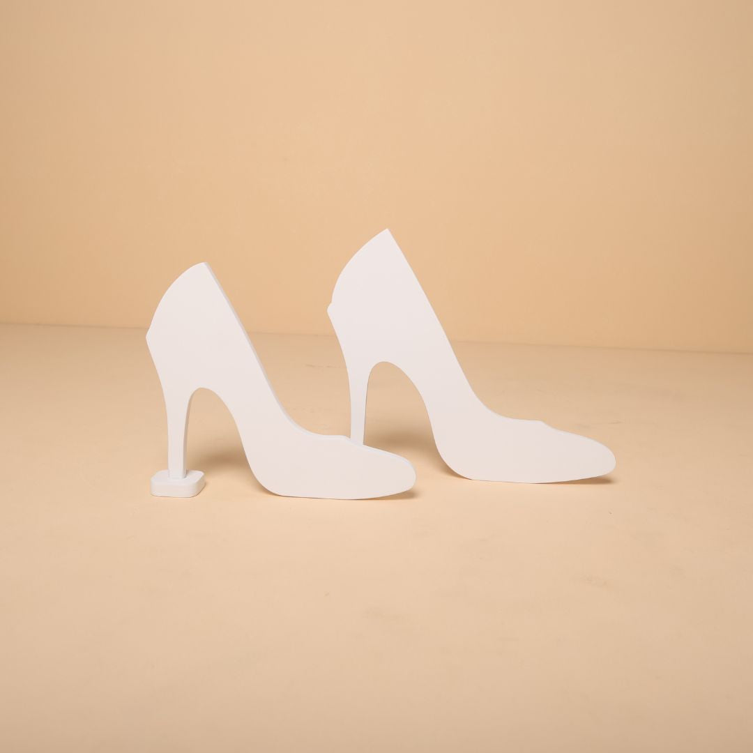 High heels prop for maternity and baby photography photoshoot.