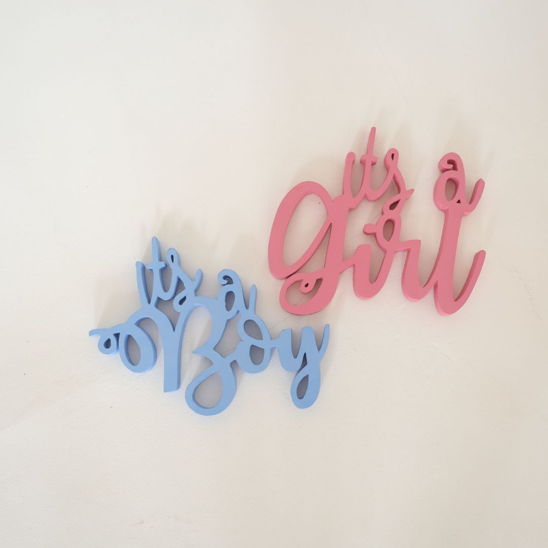 It's a Boy baby photoshoot prop for newborn gender reveal, ideal for photographers and studio setups.