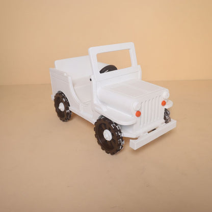 Jeep baby photoshoot prop for newborn and toddler photography sessions