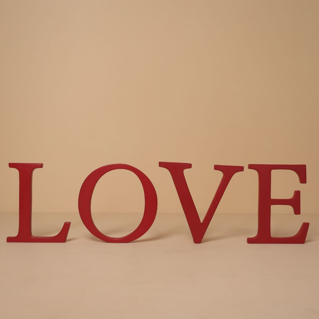 Alphabet LOVE props for baby and maternity photography.