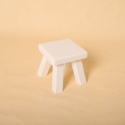 Small side table prop for baby photoshoot setups, ideal for newborn and toddler photography props