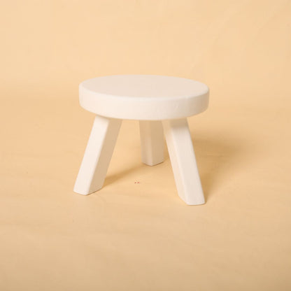 Small side table prop for baby photoshoot setups, ideal for newborn and toddler photography props