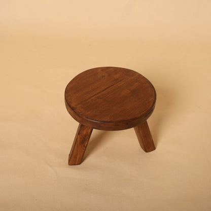 Small side table prop for baby photoshoot setups, ideal for newborn and toddler photography props