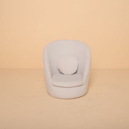 Sofa baby prop for newborn baby photoshoot – elegant and comfortable photography prop for studios.