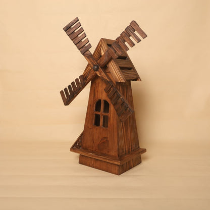 Windmill baby photoshoot prop – rustic and whimsical prop for newborn and toddler photography sessions