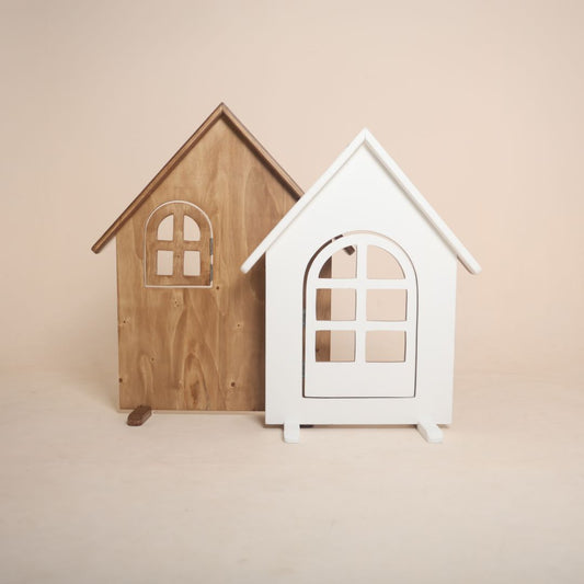 Wooden door set baby photoshoot prop for newborn photography, perfect for cottage and vintage theme photo setups