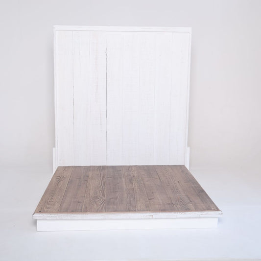 Rustic wooden planks floor and background setup for baby photoshoot studio – premium quality prop